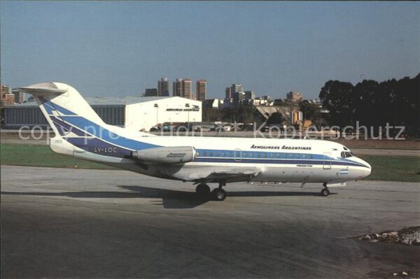 Flugzeuge Zivil Aerolineas Argentinas VFW-Fokker F28-10