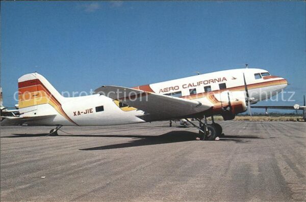 Flugzeuge Zivil Aero California Douglas DC3C XA-JIE