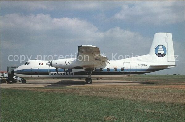 Flugzeuge Zivil Columbia Handley Page HPR7 Herald 209 G