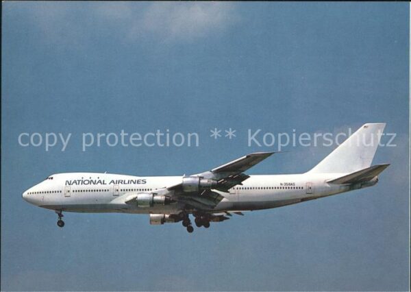 Flugzeuge Zivil National Airlines Boeing 747-243B N358A