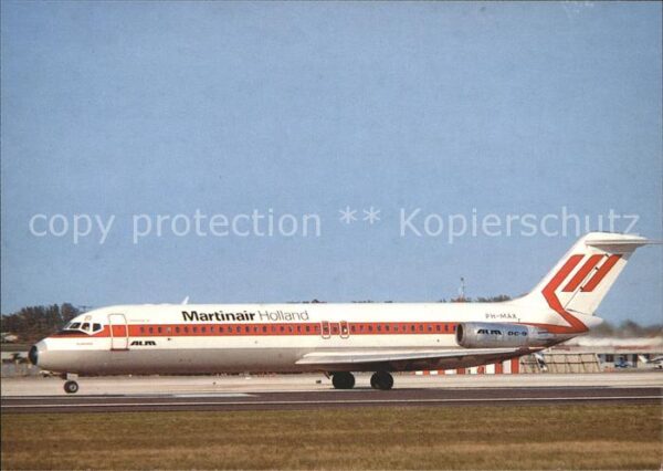 Flugzeuge Zivil Martinair Holland DC9 PH-MAX