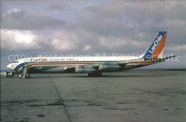 Flugzeuge Zivil Lan Chile Around the World I B707 CC.CE