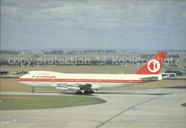Flugzeuge Zivil Malaysian Airline System B747-236B 9M-M