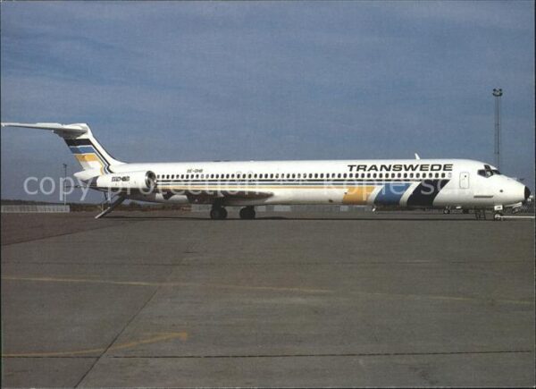 Flugzeuge Zivil Transwede Airways MD-83