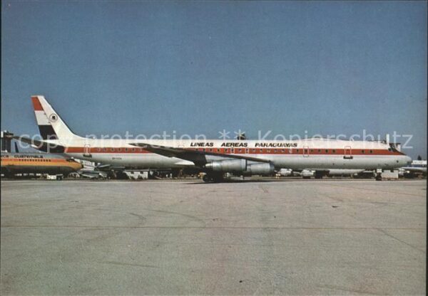 Flugzeuge Zivil Lineas Aereas Paraguayas Douglas DC-8-6