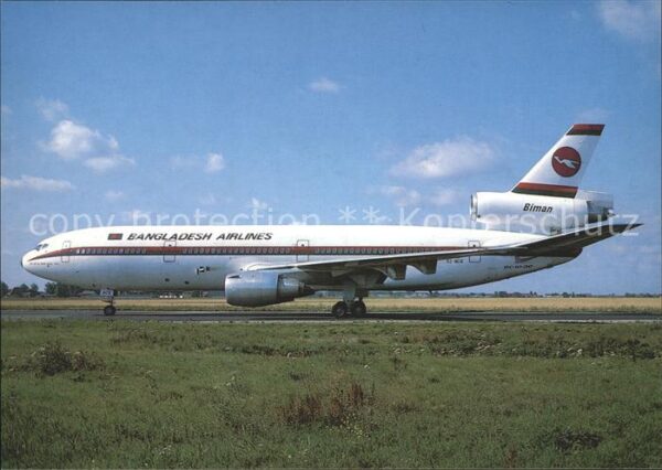 Flugzeuge Zivil Bangladesh Airlines  Douglas DC-10-30 S
