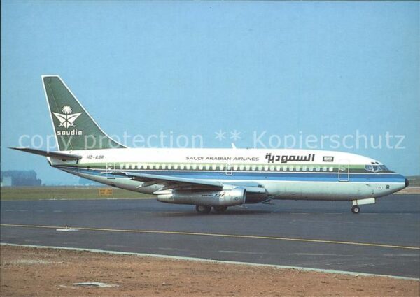 Flugzeuge Zivil Saudi Arabian Airlines Boeing 737-268 H