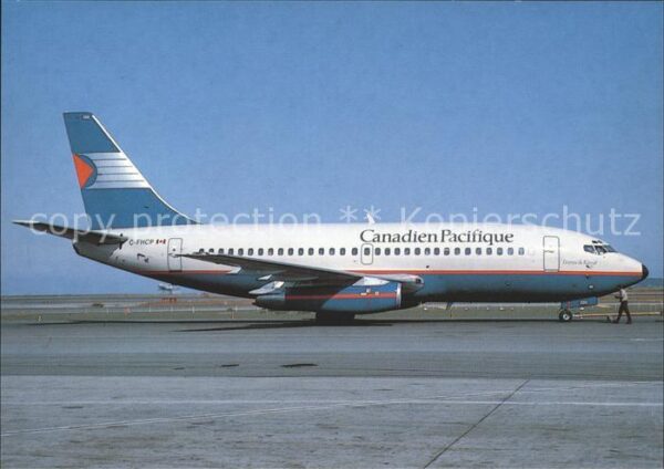 Flugzeuge Zivil Canadien Pacifique Boeing 737-2T5 C-FHC