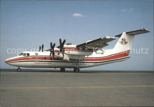 Flugzeuge Zivil Petroleum Air Services DHC 7-102 SU-CBB