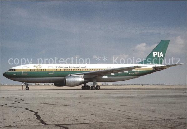 Flugzeuge Zivil Pakistan International A300 B4 P.IA. AP