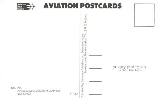 Flugzeuge Zivil Pakistan International Airbus Industrie – Bild 2