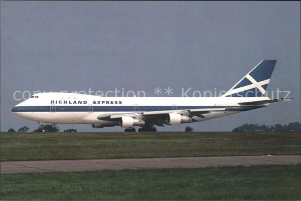 Flugzeuge Zivil Highland Express Boeing 747 123 G-HIHO
