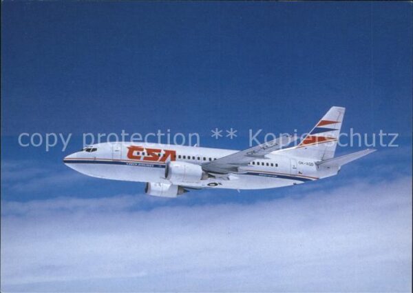 Flugzeuge Zivil CSA Boeing B737-500 OK-XGD