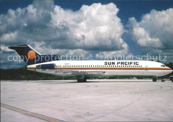 Flugzeuge Zivil Sun Pacific Boeing 727-227 N73771 c/n 2