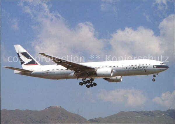 Flugzeuge Zivil Cathay Pacific B777-267 VR-HNC c/n 2726