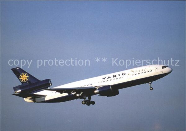 Flugzeuge Zivil Varig Brasil DC10-30 PP-VMB c/n 46945
