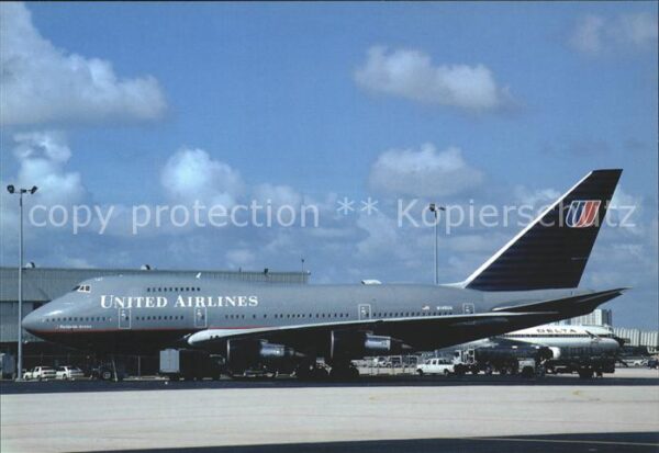 Flugzeuge Zivil United Airlines B747 SP 21N145U/A c/n 2