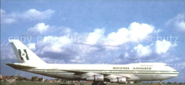 Flugzeuge Zivil Nigeria Airways B747 2B4B combi N204AE