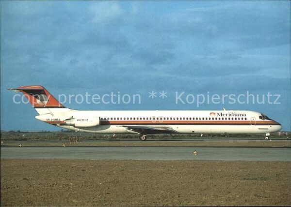 Flugzeuge Zivil Meridiana MCD Douglas DC-9-51 I-SMEA cn