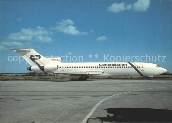 Flugzeuge Zivil Constellation Boeing 727-2X3 Adv. OO-LL
