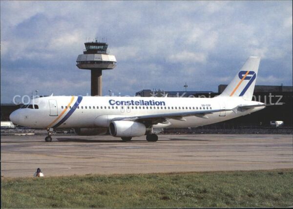 Flugzeuge Zivil Constellation A320-212 OO-COF c/n 0542