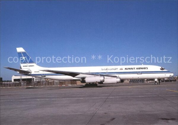 Flugzeuge Zivil Kuwait Airways Cargo DC-8-62F N735PL c/