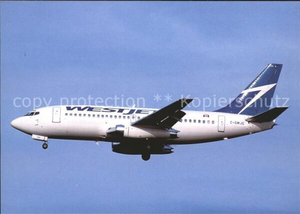 Flugzeuge Zivil Westjet Airlines B-737-275 C-GWJG c/n 2