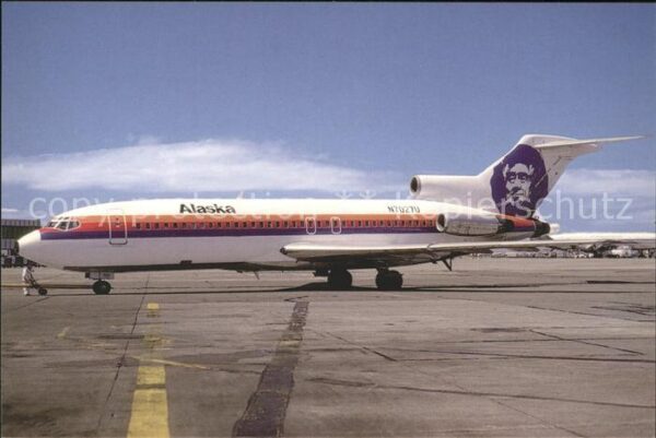 Flugzeuge Zivil Alaska Airline B727-22 N7027U c/n 18319