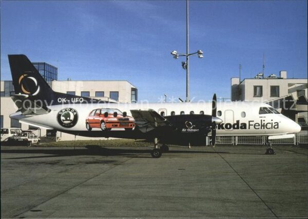 Flugzeuge Zivil Air Ostrava Saab SF340A OK-UFO c/n 141