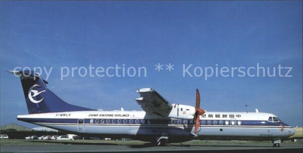 Flugzeuge Zivil China Xinjiang Airlines ATR-72-210A B-3