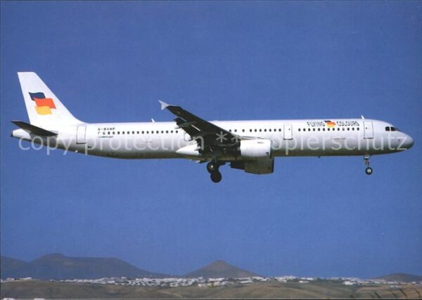 Flugzeuge Zivil Flying Colours A-321 G-BXNP