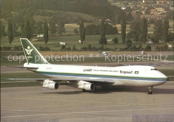 Flugzeuge Zivil Saudi Arabian Airlines Boeing 747-2B5F