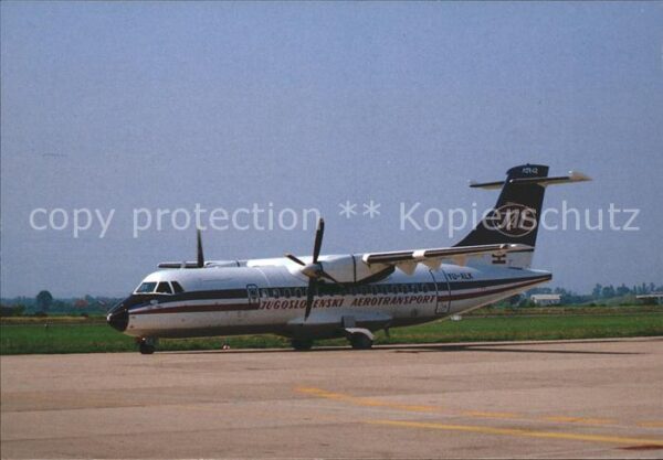 Flugzeuge Zivil Jugoslovenski Aerotransport JAT ATR 42