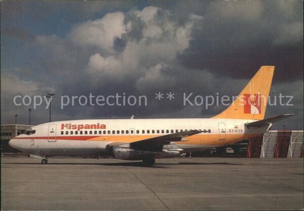 Flugzeuge Zivil Hispania Boeing 737 2K2 EC-DVN c/n 2229