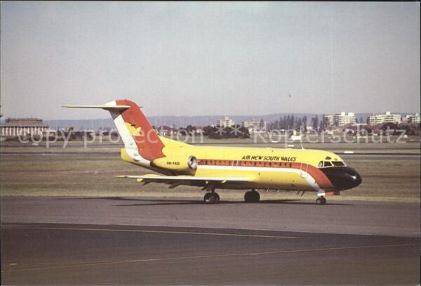 Flugzeuge Zivil Air New South Wales Fokker F-28 Fellows