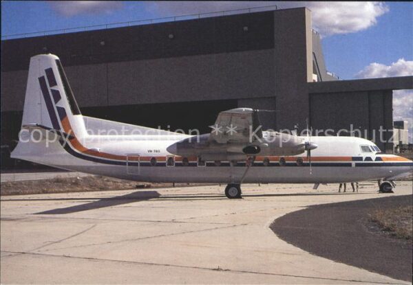Flugzeuge Zivil Trans Australia Airlines Fokker F27-600
