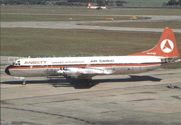 Flugzeuge Zivil Ansett Air Cargo Lockheed Electra L188