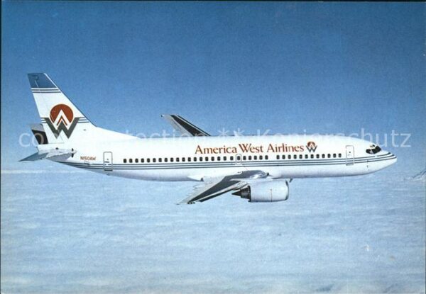Flugzeuge Zivil America West Airlines Boeing 737-300 N1
