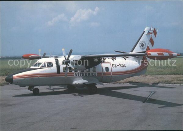 Flugzeuge Zivil Vitkovice L410 UVP-E OK-SDA c/n 872018