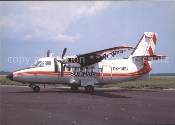 Flugzeuge Zivil Solinair L 410 A OK-DDU c/n 730204