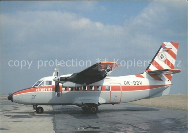 Flugzeuge Zivil Vitkovice L410 AB OK-DDV c/n 730209