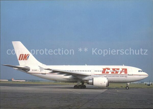 Flugzeuge Zivil CSA Airbus A310-304 OK-WAB c/n 567