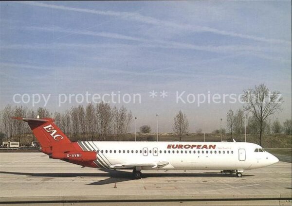Flugzeuge Zivil European Aircharter BAC 1-11-510ED G-AV