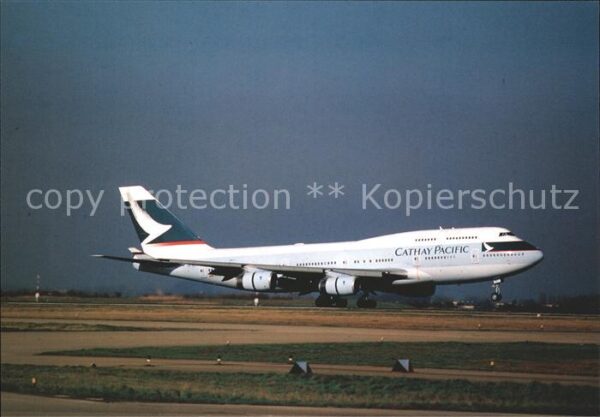 Flugzeuge Zivil Cathay Pacific Boeing 747-400