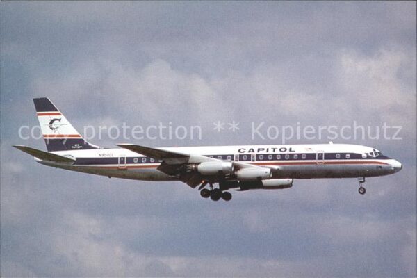 Flugzeuge Zivil Capitol DC-8-32 N904CL c/n 45376