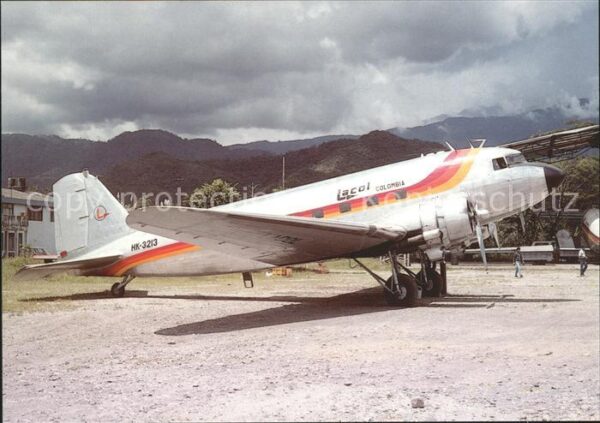 Flugzeuge Zivil Lacol Colombia McDDouglas DC-3C HK-3213