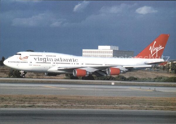 Flugzeuge Zivil Virgin Atlantic Boeing 747-4Q8 G-VHOT c