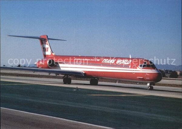 Flugzeuge Zivil Trans World Airlines TWA McDDouglas MD-