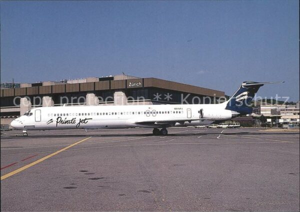 Flugzeuge Zivil Private Jet McDonnell Douglas MD-83 N91