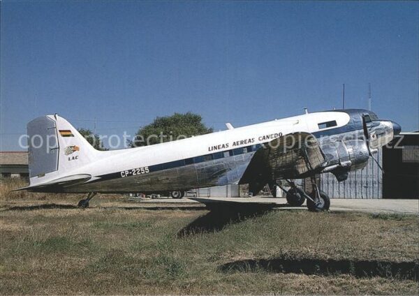 Flugzeuge Zivil Lineas Aereas Canedo DC-3C CP-2255 c/n